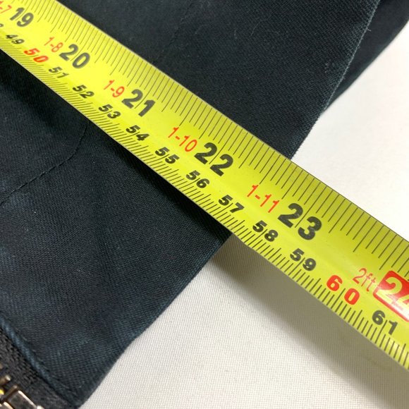 Kate Spade Side Zip Black Moto Bomber Jacket L - Picture 11 of 11